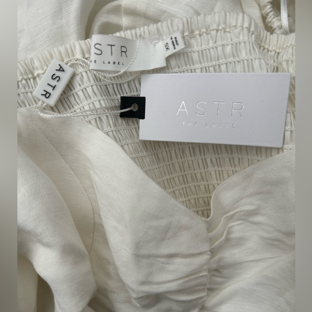 NWT ASTR the Label white dress - Picture 4 of 4